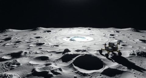 Chandrayaan-2 Detects Possible Subsurface Ice at Moon’s South Pole