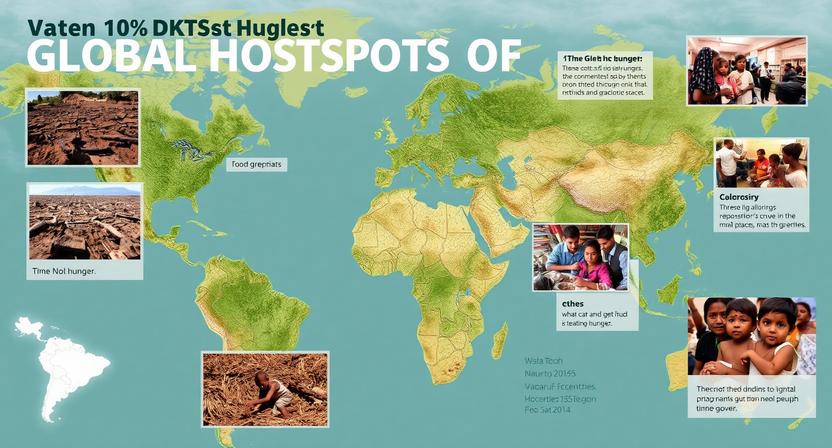 Hunger Set to Worsen in 13 Global Hotspots
