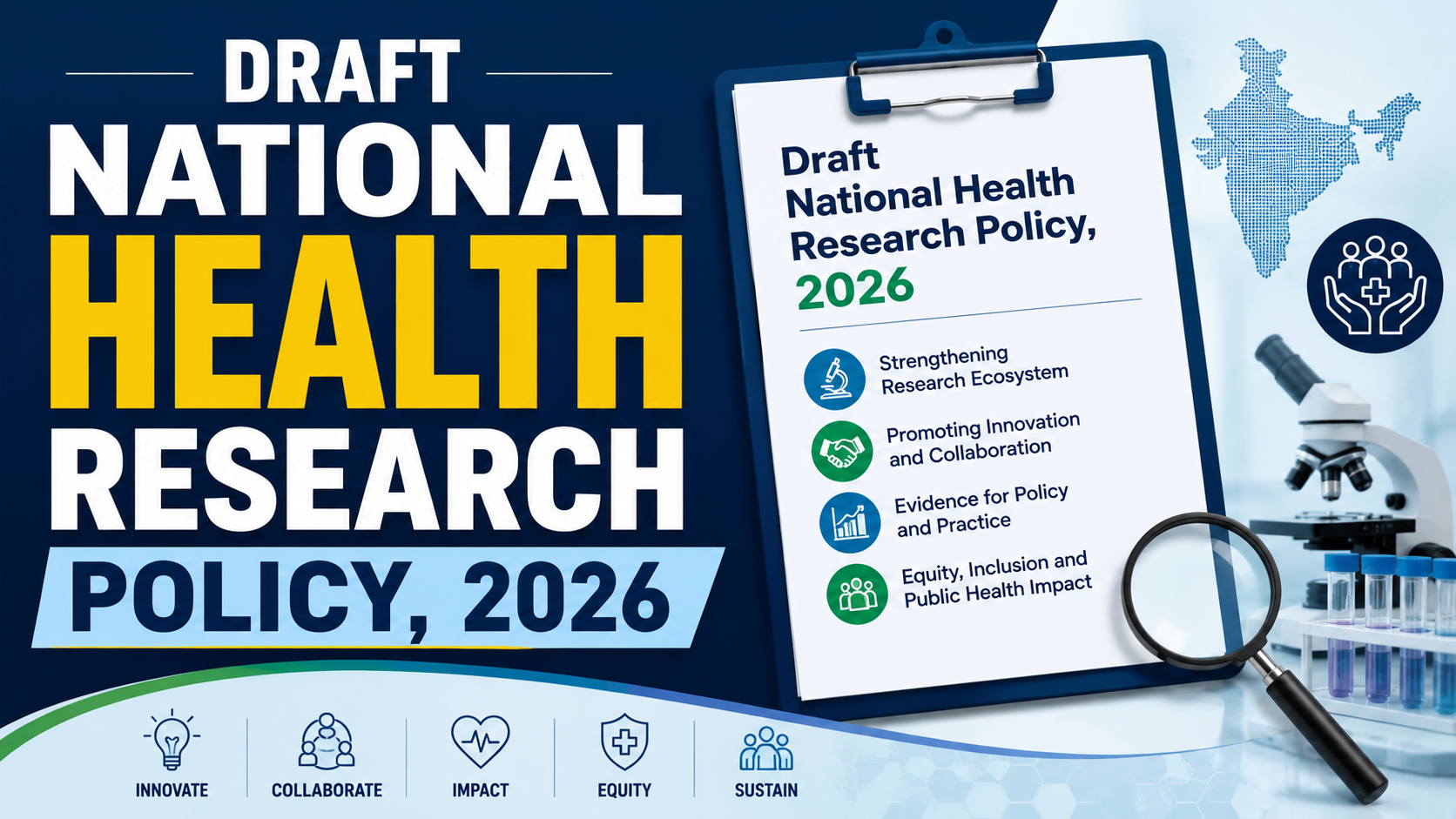 Draft National Health Research Policy, 2026 - UPSC Current Affairs 2025