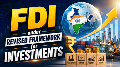 FDI under Revised Framework for Investments