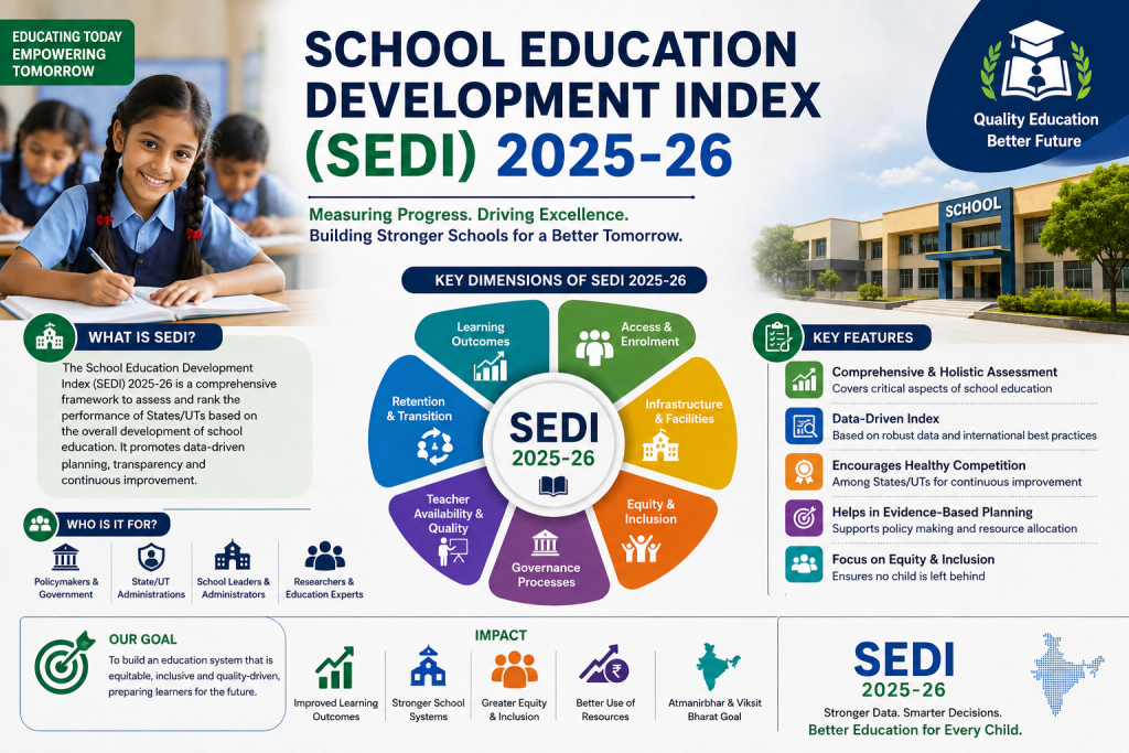 School Education Development Index (SEDI) 2025-26